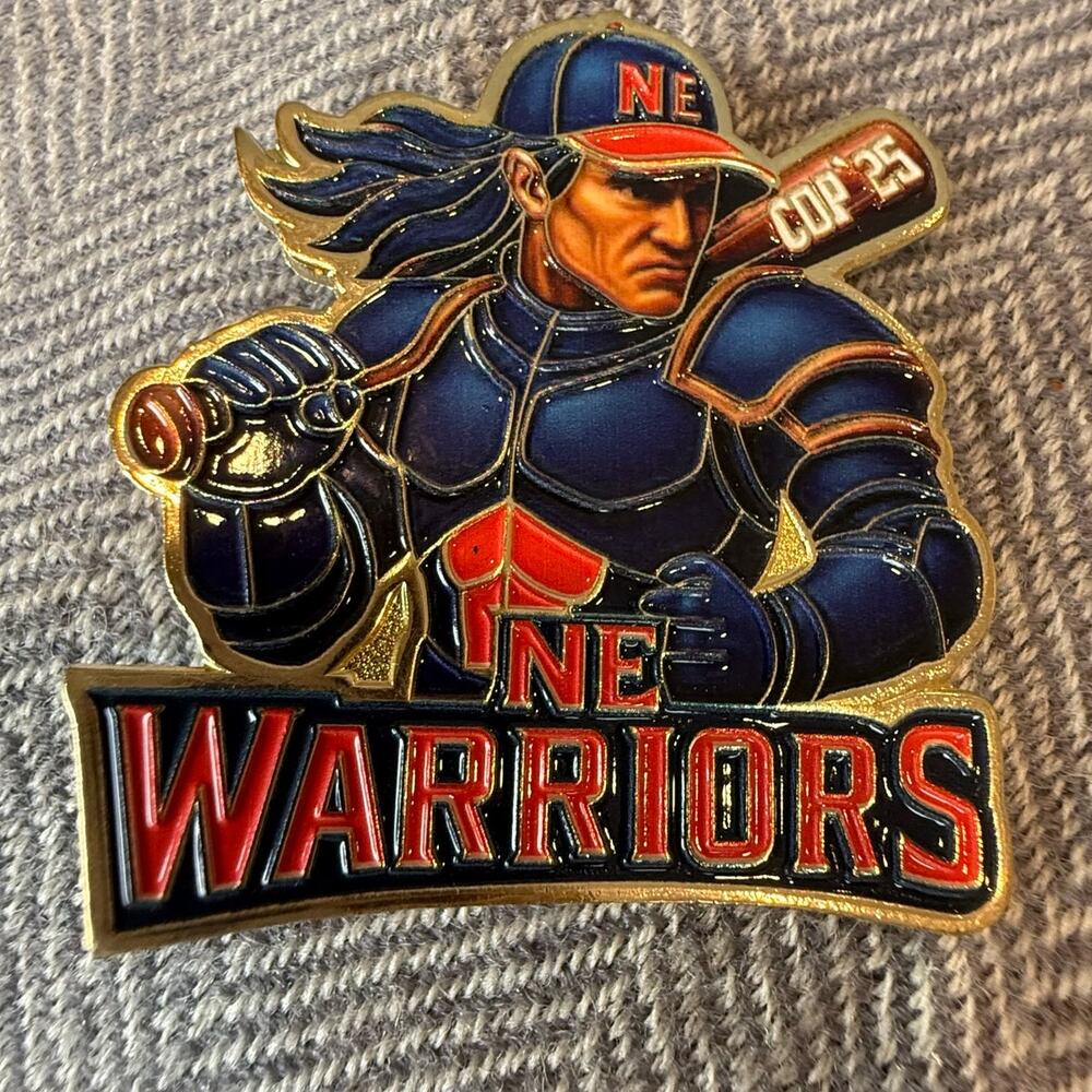 Cooperstown Dreams Park Trading Pin Baseball NE Warriors CDP 2025 Summer Camp